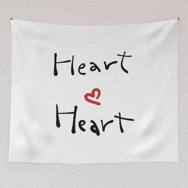 Item preview, Heart ❤️ Heart | Cute Minimalist Love Design designed and sold by Red Onion.