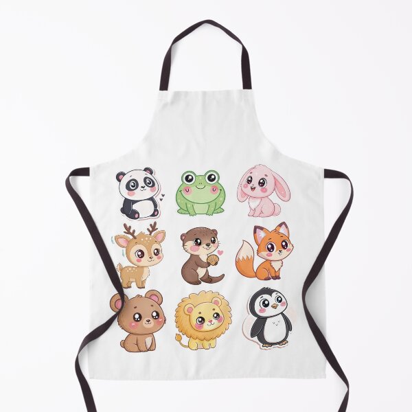 Item preview, Pastel Kawaii Critters with Frogs and Foxes designed and sold by DariaOltes.