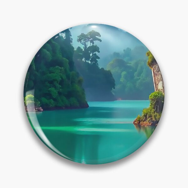 Item preview, "Valley of the Spirits of Water and Stone" designed and sold by Schoenenwald — Art Japonais, Zen & Nature.