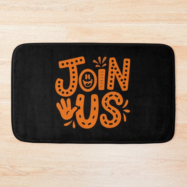Item preview, "Join Us" Groovy Hand Lettering designed and sold by Khadigadesings.