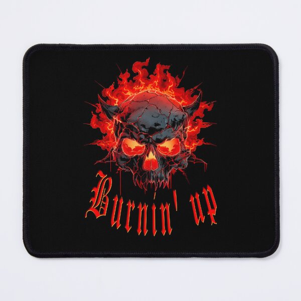 Item preview, Burnin Up Flames and Skull Gothic Demon designed and sold by PetsArt.