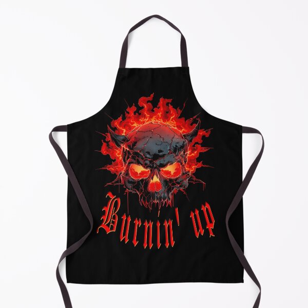 Item preview, Burnin Up Flames and Skull Gothic Demon designed and sold by PetsArt.