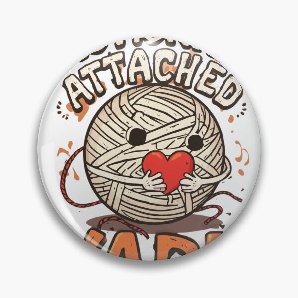 Item preview, Funny Knitter Quote - Emotionally Attached to Yarn designed and sold by ShirtHatch.