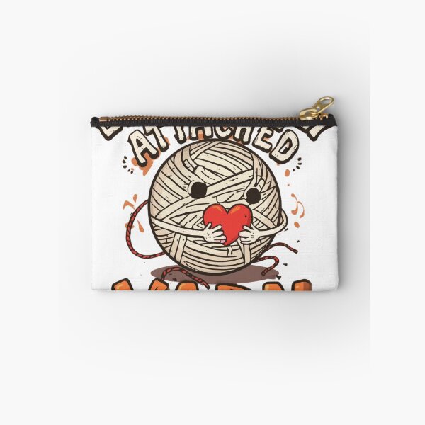 Item preview, Funny Knitter Quote - Emotionally Attached to Yarn designed and sold by ShirtHatch.