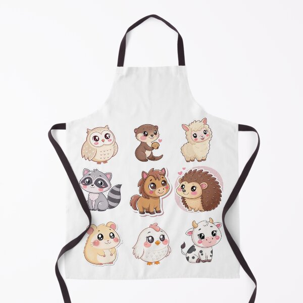 Item preview, Sweet Woodland & Farm Animal Kawaii Sticker Set designed and sold by DariaOltes.