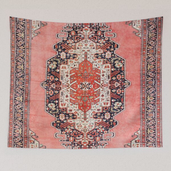 Item preview, Silk Heriz Antique Persian Rug Print designed and sold by Vicky Brago-Mitchell®.