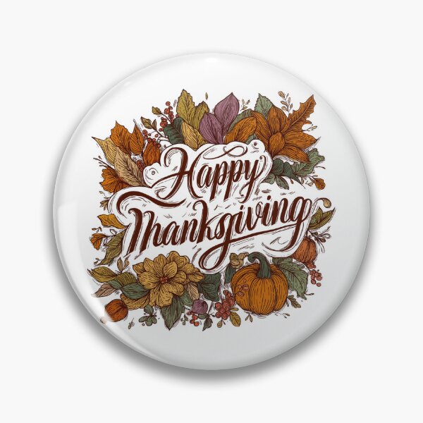 Item preview, Thanksgiving Day Happy Thanksgiving Turkey Thankful designed and sold by Express And Amaze.