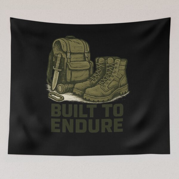 Item preview, Built to endure designed and sold by Tactical Override.