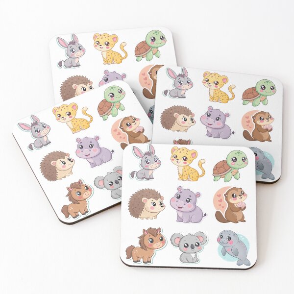Item preview, Adorable Jungle and Petting Zoo Animal Set designed and sold by DariaOltes.