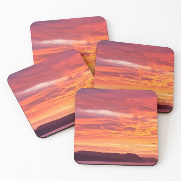 Item preview, Fiery Autumn Sunrise over Dorset England designed and sold by Dorset Girl.
