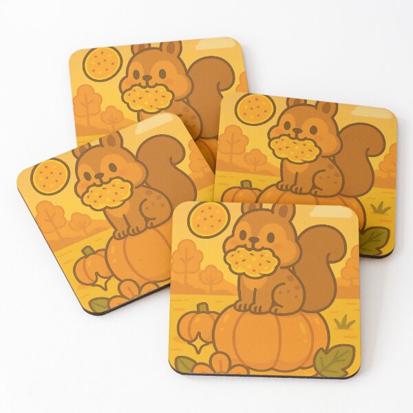 Item preview, Stuffing Squirrel – Autumn Edition designed and sold by Whiskers&Waffles.