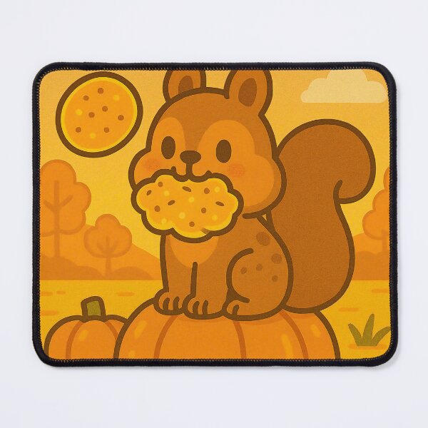 Item preview, Stuffing Squirrel – Autumn Edition designed and sold by Whiskers&Waffles.