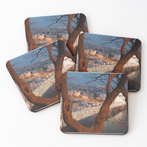 Item preview, Elisabeth Bridge at Night designed and sold by kpmVisual.