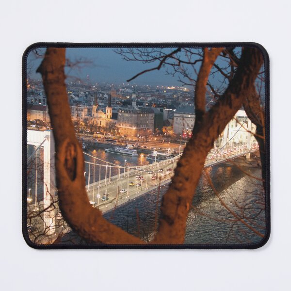 Item preview, Elisabeth Bridge at Night designed and sold by kpmVisual.