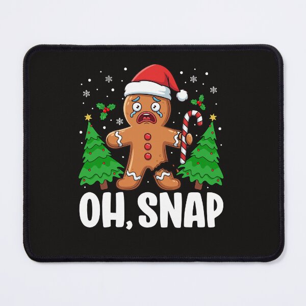 Item preview, Oh Snap Funny Gingerbread Christmas Design – Cute Broken Cookie Holiday Graphic designed and sold by mraihan.