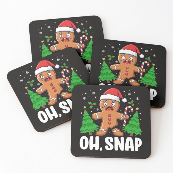 Item preview, Oh Snap Funny Gingerbread Christmas Design – Cute Broken Cookie Holiday Graphic designed and sold by mraihan.