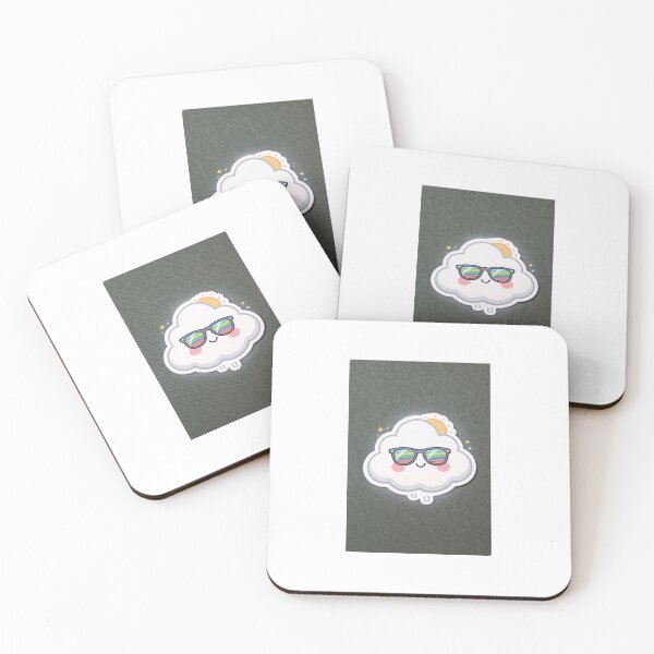 Item preview, Sunny Cloud with Shades designed and sold by PictorialWhimsy.