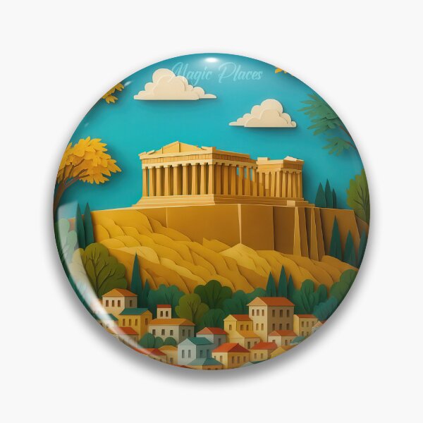 Item preview, One Hundred Magic URBAN Places - ATHENS, Acropolis designed and sold by Earth Celebration Designs.