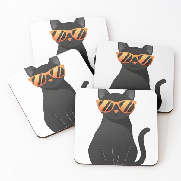 Item preview, Cool Sunglasses Cat designed and sold by VETRO⭐.