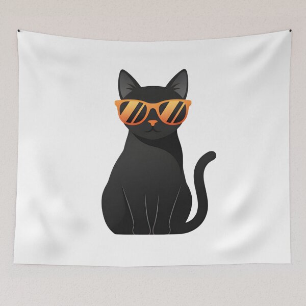 Item preview, Cool Sunglasses Cat designed and sold by VETRO⭐.