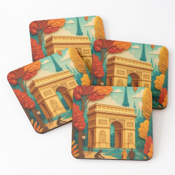 Item preview, One Hundred Magic URBAN Places - PARIS, Arc de Triomphe designed and sold by Earth Celebration Designs.