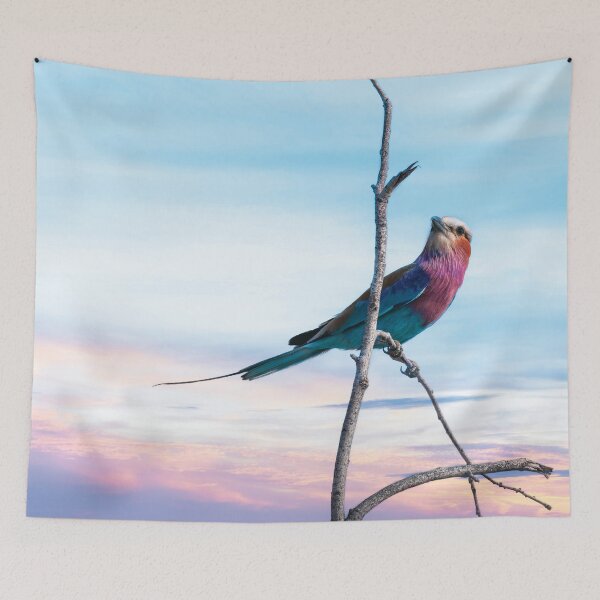 Item preview, The Colors of a Lilac Breasted Roller  designed and sold by Kay Brewer.