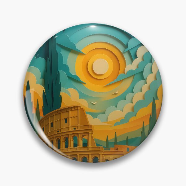 Item preview, One Hundred Magic URBAN Places - COLOSSEUM, ROME designed and sold by Earth Celebration Designs.