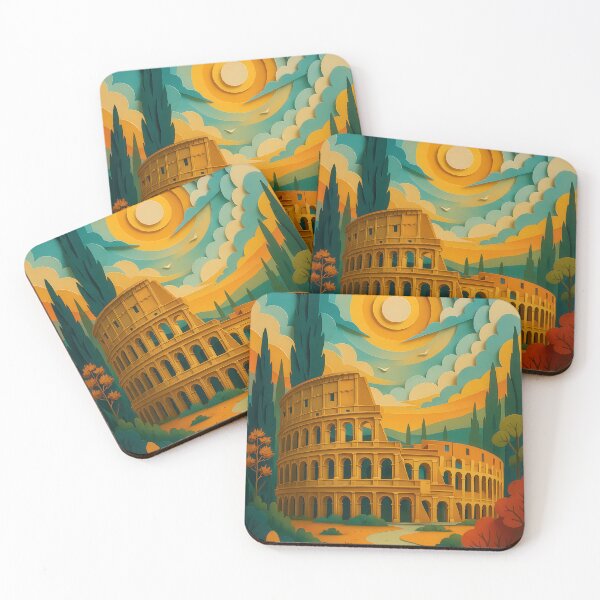 Item preview, One Hundred Magic URBAN Places - COLOSSEUM, ROME designed and sold by Earth Celebration Designs.