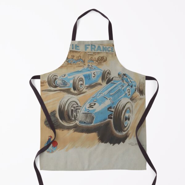 Item preview, French Grand Prix – Vintage Formula 1 Racing Poster designed and sold by Road To Track.
