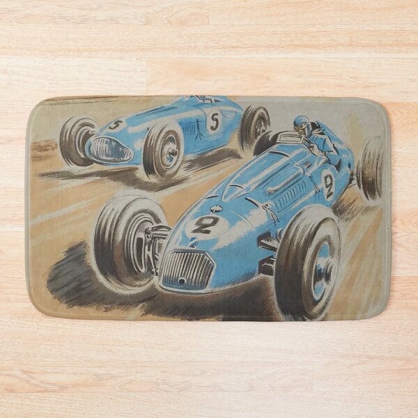 Item preview, French Grand Prix – Vintage Formula 1 Racing Poster designed and sold by Road To Track.