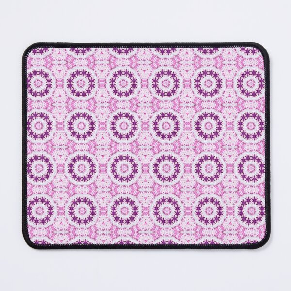 Item preview, Mandala Retro Star Pattern in Pastel Pink designed and sold by Artistestella.