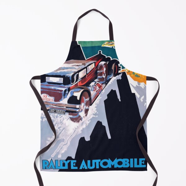 Artikelvorschau, Monte Carlo Rallye 1930 – Vintage Motorsport Poster entworfen und verkauft von Road To Track.