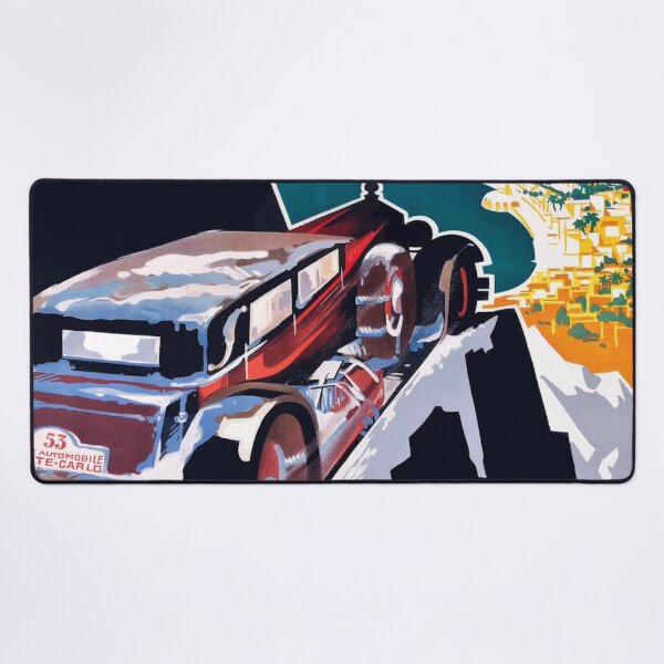Item preview, Monte Carlo Rally 1930 - Vintage Motorsport Poster designed and sold by Road To Track.
