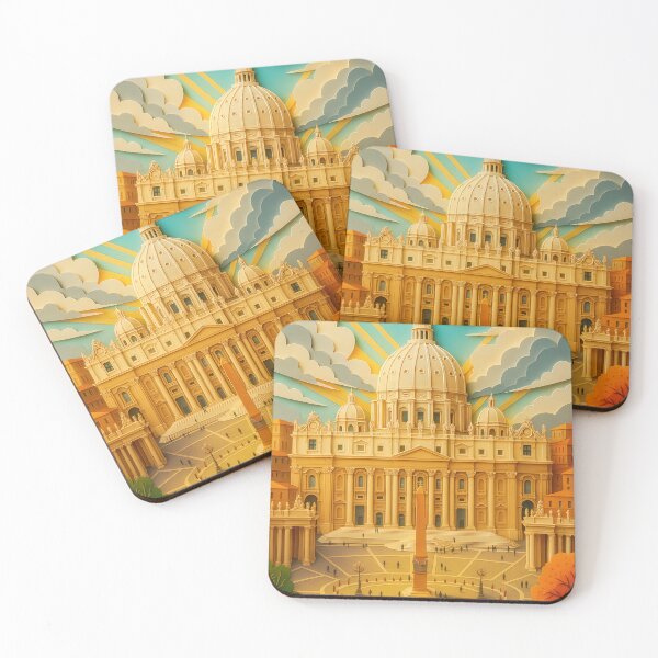 Item preview, One Hundred Magic Urban Places - St. Peter's Basilica - Rome designed and sold by Earth Celebration Designs.