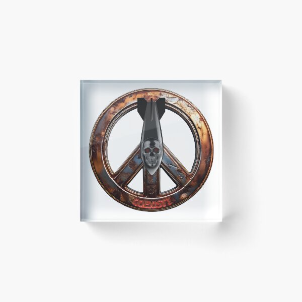 Item preview, PEACE MEANS COEXIST WITH EACH OTHER designed and sold by BIGPIX91011.