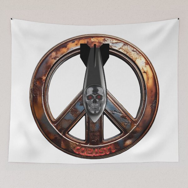 Item preview, PEACE MEANS COEXIST WITH EACH OTHER designed and sold by BIGPIX91011.