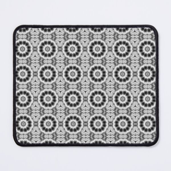 Item preview, Mandala Retro Star Pattern in Pastel Gray designed and sold by Artistestella.