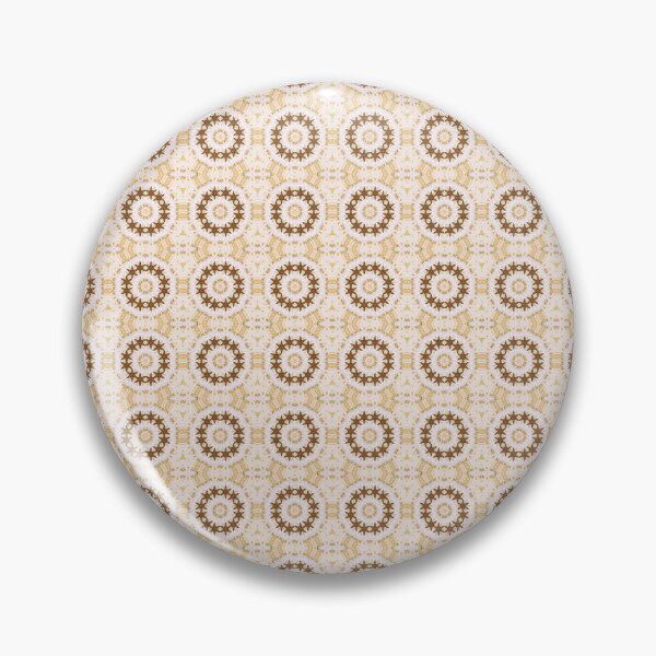 Item preview, Mandala Retro Star Pattern in Pastel Yellow designed and sold by Artistestella.