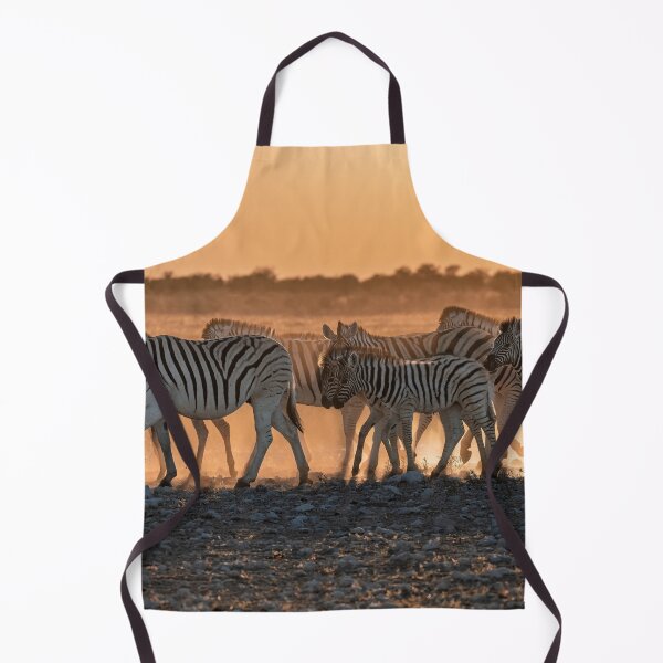 Item preview, Zebra at Sunset, Dust and Light, Etosha Namibia designed and sold by DavideAntoniani.