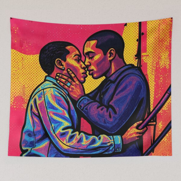 Item preview, Their First Kiss designed and sold by AndroscopedMen.