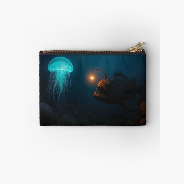 Item preview, Deep Glow: Encounter in the Abyss designed and sold by EchoAuraGraphic.