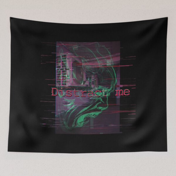 Item preview, Distract Me - Glitched Demon designed and sold by DanniDan.