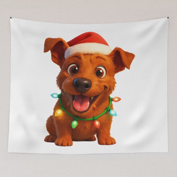 Item preview, Christmas Irish Terrier designed and sold by Sillytoe.