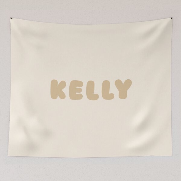 Item preview, Beige Kelly – Minimalist Personalized Name Design designed and sold by karolinahinc.