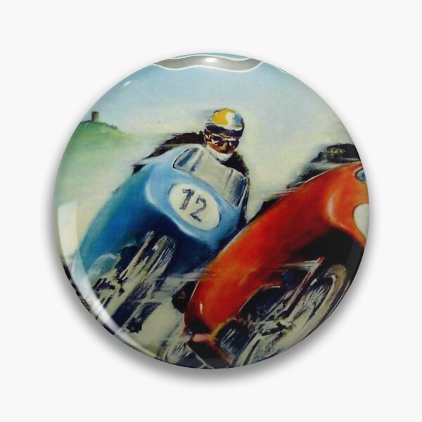 Item preview, Nürburgring Motorcycle Race – Vintage Racing Poster designed and sold by Road To Track.