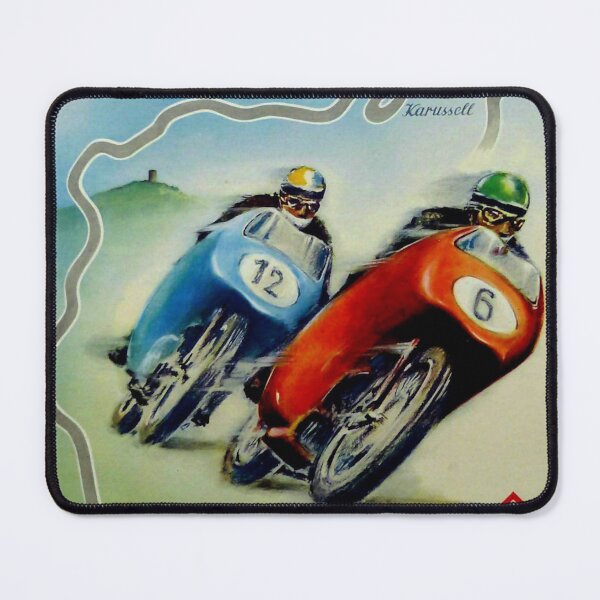 Item preview, Nürburgring Motorcycle Race – Vintage Racing Poster designed and sold by Road To Track.