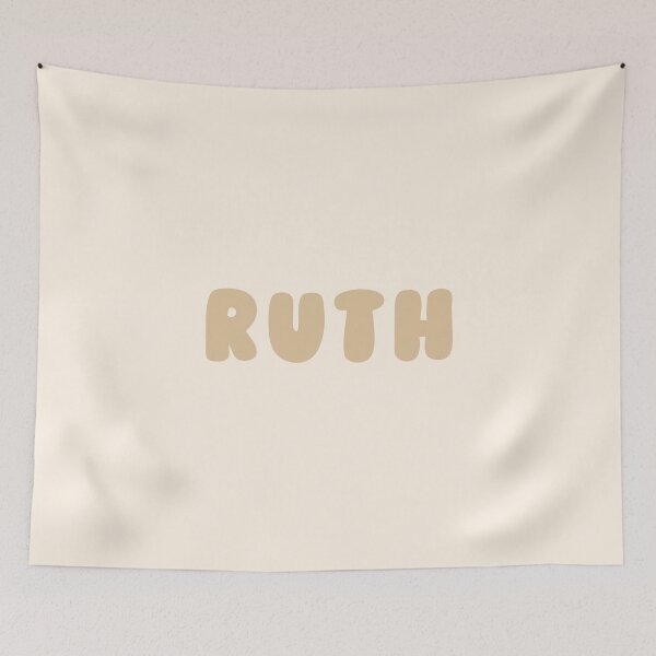Item preview, Beige Ruth – Minimalist Personalized Name Design designed and sold by karolinahinc.