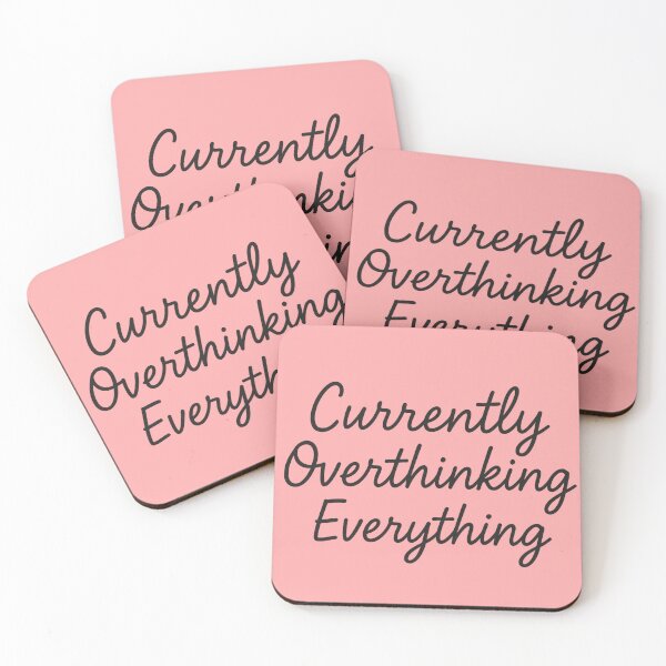 Item preview, Currently Overthinking Everything designed and sold by Archool Trends.