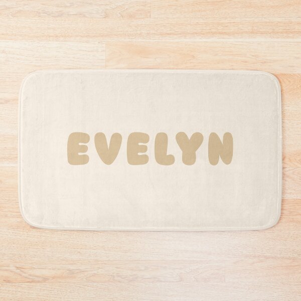 Item preview, Beige Evelyn – Minimalist Personalized Name Design designed and sold by karolinahinc.