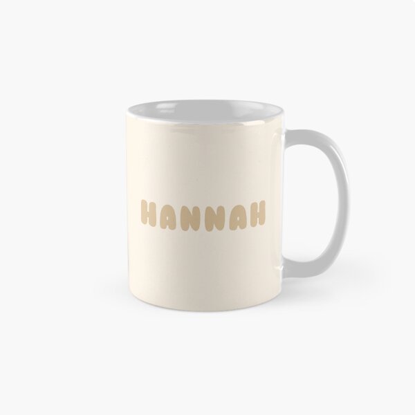 Item preview, Beige Hannah – Minimalist Personalized Name Design designed and sold by karolinahinc.